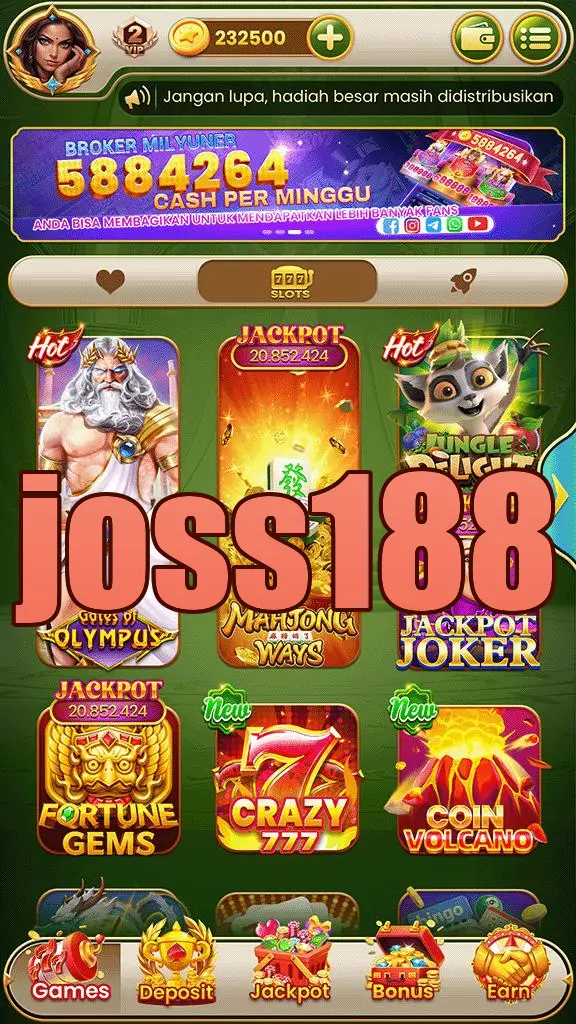 joss188 Masuk